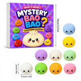 Darrahopens Gift & Novelty > Novelty > Novelty Gifts Fidget Squishy Stress Relief Toy 9-Grid Blind Box - Mystery Dumpling Squishy Calendar - Adult Decompression Squeeze Toy - GJ863-008 In Australia - Darrahopens