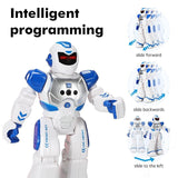 Darrahopens Gift & Novelty > Novelty > Novelty Gifts Intelligent Induction Robot(BLUE): Your Child's Tech Enlightenment Companion, an Early Learning Assistant That Makes Education Fun/BLUE