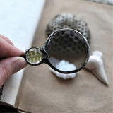 Darrahopens Gift & Novelty > Novelty > Novelty Gifts Magnifying Glass Necklace for Reading 2X Green Lens with Chain