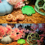 Darrahopens Gift & Novelty > Novelty > Novelty Gifts Mini Turtle Sandbox Desk Toy with  Small Tools, Mini Zen Garden Fidget Stress Relief Toys for Adults and Kids, Desktop Decor Accessories for Home and Office