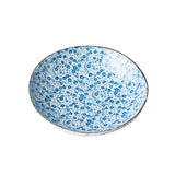Darrahopens Gift & Novelty > Novelty > Novelty Gifts Pasta Bowl 21cm Blue Daisy Glaze