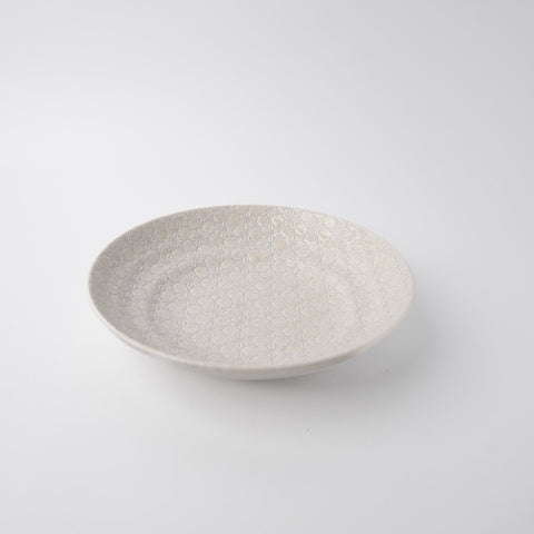 Darrahopens Gift & Novelty > Novelty > Novelty Gifts Pasta Bowl Flat 23cm White Star Glaze