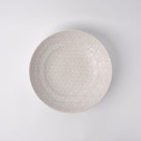 Darrahopens Gift & Novelty > Novelty > Novelty Gifts Pasta Bowl Flat 23cm White Star Glaze