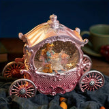 Darrahopens Gift & Novelty > Novelty > Novelty Gifts Pink Princess Carriage Music Box Figurine, Snow Globe, Pumpkin Style – Multi-Song, Light-Up Interior, Battery Not Included – Christmas, Valentine’s, Party Decor – Gift for Women & Girls In Australia - Darrahopens