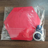 Darrahopens Gift & Novelty > Novelty > Novelty Gifts Red Hexagon 4-Layer 12-Pocket Explosion Gift Box(DIY) - Creative Handmade Photo Album & Scrapbook for Anniversaries & Birthdays