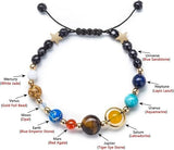 Darrahopens Gift & Novelty > Novelty > Novelty Gifts Solar System Bracelet for Men and Women, Universe Galaxy Eight Planets Guardian Star Natural Stone Beads Bracelet Gift Eight Planets 1—yux Eight Planets 1