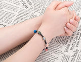 Darrahopens Gift & Novelty > Novelty > Novelty Gifts Solar System Bracelet for Men and Women, Universe Galaxy Eight Planets Guardian Star Natural Stone Beads Bracelet Gift Nine Planets—yux Nine planets
