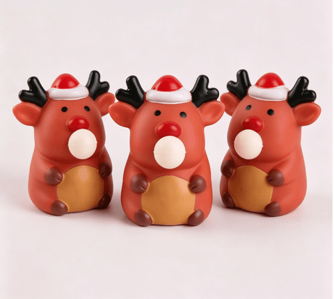 Darrahopens Gift & Novelty > Novelty > Novelty Gifts Squeeze Bubble Pop Stress Relief Toy 3-Pack - Cartoon Squishy Figure for Anxiety Relief - Christmas Reindeer Decompression Toy (3-Pack) In Australia - Darrahopens