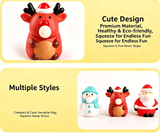 Darrahopens Gift & Novelty > Novelty > Novelty Gifts Squeeze Bubble Pop Stress Relief Toy 3-Pack - Cartoon Squishy Figure for Anxiety Relief - Christmas Santa Decompression Toy (3-Pack) In Australia - Darrahopens
