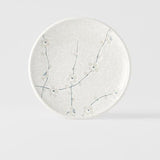 Darrahopens Gift & Novelty > Novelty > Novelty Gifts Tapas Plate 17cm White Blossom Glaze