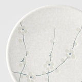 Darrahopens Gift & Novelty > Novelty > Novelty Gifts Tapas Plate 17cm White Blossom Glaze