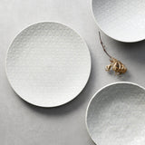 Darrahopens Gift & Novelty > Novelty > Novelty Gifts Tapas Plate 17cm White Star Glaze