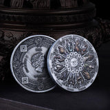 Darrahopens Gift & Novelty > Novelty > Novelty Gifts Twelve Constellations Coin Sun and Moon Challenge Medal Double-sided Embossed