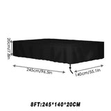 Darrahopens Gift & Novelty > Novelty > Novelty Gifts Waterproof Oxford Cloth Billiards Table Cover Dustproof Pool Table Protector