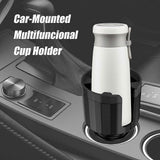 Darrahopens Hampers > Gift Hampers > Beer Hampers Adjustable Base Car Cup Holder Expander - Universal Auto Drink Organizer