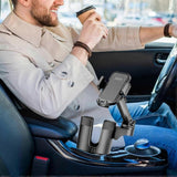 Darrahopens Hampers > Gift Hampers > Beer Hampers Car Cup Holder with Phone Mount - Adjustable Rotatable Expander for Cell Phone & Drink