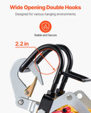 Darrahopens Hampers > Gift Hampers > Beer Hampers VEVOR 2-in-1 Electric Hoist Winch, 500 KG Capacity, 1800W Portable Power Winch, 30 m Lifting Height, 11 m/min with Wire and Wireless Remote Control, for Garage, Warehouse, Factory Lifting Towing