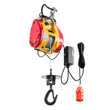 Darrahopens Hampers > Gift Hampers > Beer Hampers VEVOR 2-in-1 Electric Hoist Winch, 500 KG Capacity, 1800W Portable Power Winch, 30 m Lifting Height, 11 m/min with Wire and Wireless Remote Control, for Garage, Warehouse, Factory Lifting Towing