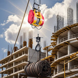 Darrahopens Hampers > Gift Hampers > Beer Hampers VEVOR 2-in-1 Electric Hoist Winch, 500 KG Capacity, 1800W Portable Power Winch, 30 m Lifting Height, 11 m/min with Wire and Wireless Remote Control, for Garage, Warehouse, Factory Lifting Towing