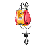 Darrahopens Hampers > Gift Hampers > Beer Hampers VEVOR 2-in-1 Electric Hoist Winch, 500 KG Capacity, 1800W Portable Power Winch, 30 m Lifting Height, 11 m/min with Wire and Wireless Remote Control, for Garage, Warehouse, Factory Lifting Towing