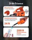 Darrahopens Hampers > Gift Hampers > Beer Hampers VEVOR 3-in-1 Electric Hoist Winch, 700 kg Capacity, 1500W Portable Power Winch Crane, 7.6 m Lifting Height, 5 m/min with Manual, Wired and Wireless Remote Control for Factory, Warehouss, Garage