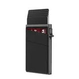 Darrahopens Hampers > Gift Hampers > Other Hampers Contemporary Acrylic RFID Blocking Card Holder - Minimalist Business Wallet for Men, Automatic Pop-Up, 1pc