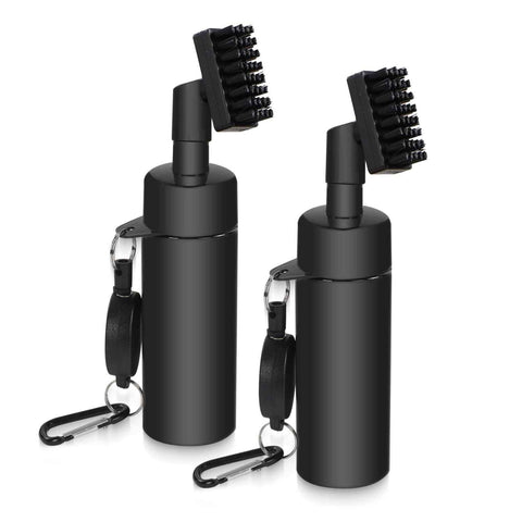 Darrahopens Hampers > Gift Hampers > Other Hampers Golf Club Cleaner Brush, Golf Water Brush with Spray Bottle Holdsof Water, Golf Club Cleaning Kit -  Essential Golf Accessories for Men, 2pcs black