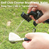 Darrahopens Hampers > Gift Hampers > Other Hampers Golf Club Cleaner Brush, Golf Water Brush with Spray Bottle Holdsof Water, Golf Club Cleaning Kit -  Essential Golf Accessories for Men, 2pcs black