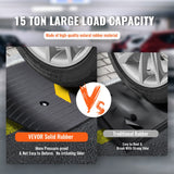 Darrahopens Hampers > Gift Hampers > Other Hampers VEVOR Upgraded Rubber Threshold Ramp, 3.8 cm Rise Wheelchair Ramp Doorway, Natural Curb Ramp Rated 15 tons Load Capacity, Non-Slip Textured Surface Rubber Curb Ramp for Wheelchair and Scooter