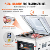 Darrahopens Hampers > Gift Hampers > Self Care Hampers Vevor DZ-400/2F Automatic Vacuum Sealer Food Vacuum Sealing Packing Machine 220V