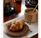 Darrahopens Hampers > Gift Hampers > Tea & Coffee Hampers Brown Tulip Elegant Ceramic Coffee Cup & Saucer Set - Couples Gift Box, Premium Wedding & Bridesmaid Favor, High-End Exquisite Design