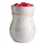 Darrahopens Hampers > Gift Hampers > Wine & Champagne Hampers Frosted Farmhouse Illumination Warmer - RRP $43.95 - Wholesale - OUT OF STOCK - PREORDERS OPEN - ARRIVING EARLY SEPTEMBER
