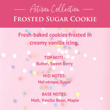 Darrahopens Hampers > Gift Hampers > Wine & Champagne Hampers Frosted Sugar Cookie 2.5 oz Artisan Wax Melt - RRP $7.95 - Wholesale
