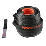 Darrahopens Hampers > Gift Hampers > Wine & Champagne Hampers VEVOR Synthetic Winch Rope, 12.7 mm x 28 m, 142.3 kN, Synthetic Winch Line Cable Rope with Protective Sleeve + Forged Winch Hook + Pull Strap, Universal Fit for SUV, Large Off-Road Vehicle, Truck