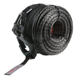 Darrahopens Hampers > Gift Hampers > Wine & Champagne Hampers VEVOR Synthetic Winch Rope, 12.7 mm x 28 m, 142.3 kN, Synthetic Winch Line Cable Rope with Protective Sleeve + Forged Winch Hook + Pull Strap, Universal Fit for SUV, Large Off-Road Vehicle, Truck
