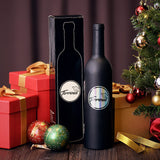 Darrahopens Hampers > Gift Hampers > Wine & Champagne Hampers Wine Accessories Gift Set (Black), 5-Piece Bottle Corkscrew Opener Kit with Novelty Bottle-Shaped Case, Valentine's Day Gift for Wine Lovers