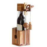 Darrahopens Hampers > Novelty > Beer Hampers Brainteaser wine bottle mystery lock puzzle- open the lock before you can have a drink! Great party gift