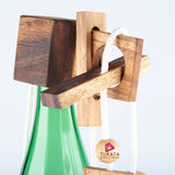 Darrahopens Hampers > Novelty > Beer Hampers Brainteaser wine bottle mystery lock puzzle- open the lock before you can have a drink! Great party gift