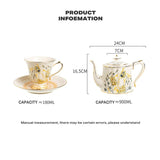 Darrahopens Hampers > Tea & Coffee Hampers Ears of wheat European afternoon tea coffee cups saucers and teapot