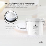 Darrahopens Health & Beauty 1.3Kg Potassium Chloride Powder Tub - Pure KCL E508 Food Grade Supplement