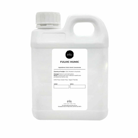 Darrahopens Health & Beauty 1L Organic Fulvic Humic Acid Liquid Concentrate - Mineral Nutrient Supplement