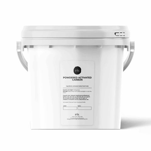 Darrahopens Health & Beauty 2.3Kg Activated Carbon Powder Coconut Charcoal Bucket Teeth Whitening Toothpaste