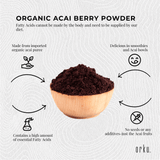 Darrahopens Health & Beauty 2.5kg Acai Powder Bucket 100% Organic - Pure Superfood Amazon Berries