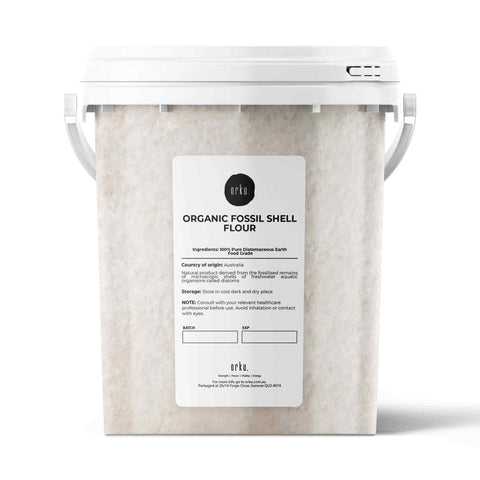 Darrahopens Health & Beauty 300g Organic Fine Diatomaceous Earth Tub - Food Grade Fossil Shell Flour Powder