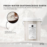 Darrahopens Health & Beauty 300g Organic Fine Diatomaceous Earth Tub - Food Grade Fossil Shell Flour Powder