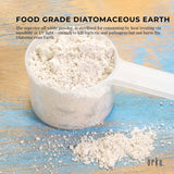 Darrahopens Health & Beauty 300g Organic Fine Diatomaceous Earth Tub - Food Grade Fossil Shell Flour Powder