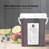 Darrahopens Health & Beauty 700g Acai Powder Bucket 100% Organic - Pure Superfood Amazon Berries