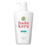 Darrahopens Health & Beauty > Bath & Body [6-PACK] Lion Japan Hadakara Body Soap Body Wash  500ml Fresh Soap fragrance