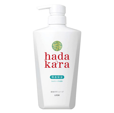 Darrahopens Health & Beauty > Bath & Body [6-PACK] Lion Japan Hadakara Body Soap Body Wash  500ml Fresh Soap fragrance