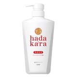 Darrahopens Health & Beauty > Bath & Body [6-PACK] Lion Japan Hadakara Body Soap Body Wash  500ml Fresh Soap fragrance